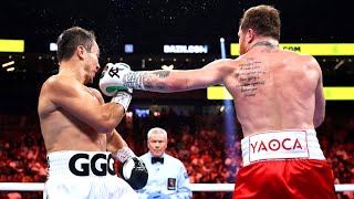 Canelo Alvarez vs Gennady Golovkin 3 TRILOGY FULL FIGHT Highlights  Every Punch [upl. by Millur]