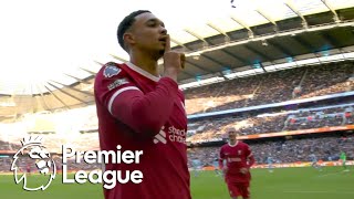 Trent AlexanderArnold rockets Liverpool to level terms v Man City  Premier League  NBC Sports [upl. by Hilaire709]