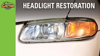 Howto Headlight Restoration Video Restore Foggy Headlights [upl. by Pollerd]