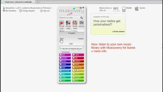 musicovery tutorial [upl. by Slemmer]