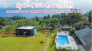 UPDATE VILLA NOVA 2023  VILLA PUNCAK BOGOR  VILLA NOVA  KAPASITAS 50 ORANG  BISA MASUK BIS [upl. by Freddi]