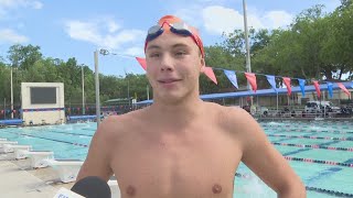 Bolles swimmer vies for spot on Team USA at Paris Olympics [upl. by Arihaj]