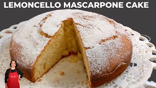 Irresistible Lemon Mascarpone Cake  Easy Baking Tutorial [upl. by Croner708]