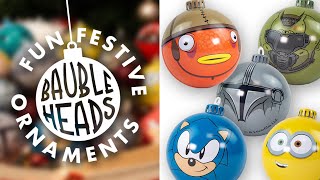 Licensed Christmas Baubles Fortnite Sonic the Hedgehog Doom Destiny The Mandalorian [upl. by Aerua]