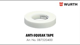 AntiSqueak Tape [upl. by Vassar]