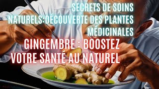 Secrets de Soins Naturels Découverte des Plantes Médicinales Gingembre Boostez Votre Santé [upl. by Girand]