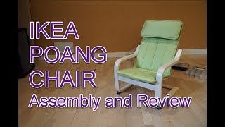 IKEA POANG Chair Assembly and Build [upl. by Aimo]