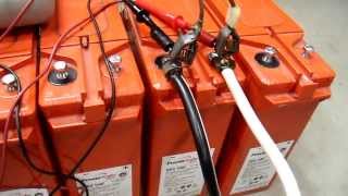 1000Ah Battery Bank Part5  Equalizing and Reconditioning a Sulfated Battery Continued [upl. by Arielle]