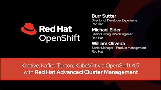 OpenShift cluster management demo  KubeCon 2020 [upl. by Schwinn447]