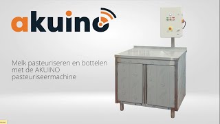 Melk pasteuriseren met de AKUINO pasteuriseermachine [upl. by Maretz]