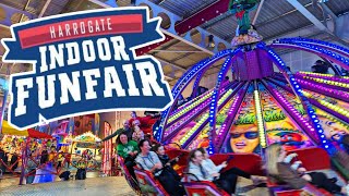 Harrogate Indoor Funfair October 2023  Yorkshire Event Centre [upl. by Hayifas]