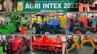 Agri intex 2023 CODISSIA  Large agriculture trade fair Coimbatore  part  2 [upl. by Malha270]