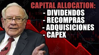 🔥WBUFFETT EXPLICA cómo las EMPRESAS deben INVERTIR su DINERO 👉Dividendos Recompras MampA etc [upl. by Horne261]