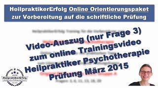 Heilpraktiker Psychotherapie Lerntipp  Gehört der sokratische Dialog zur Verhaltenstherapie [upl. by Gut]