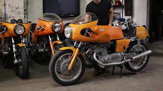 1971 Laverda 750 SFC  Running [upl. by Noyr]