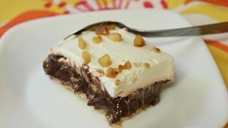 Three Ingredient No Bake Pudding Pie  Chocolate Haupia flavors [upl. by Wamsley]