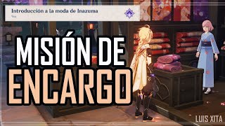 Introducción a la moda de Inazuma ✦ Genshin impact 〚 Misión de encargo 〛 [upl. by Rez170]