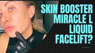 DIY Mesotherapy Skin Booster Miracle L Liquid Facelift [upl. by Menzies]