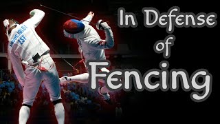 Olympic Fencing Is Probably More Realistic Than You Think [upl. by Pepito438]