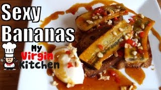 Caramelised Bananas Recipe MYVIRGINKITCHEN [upl. by Metts792]