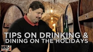 Tips on Drinking and Dining for the Holidays from UCBs Pantsuit [upl. by Auqenwahs523]