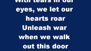 English CenterClear Eyes Full Heart Cant Lose Lyrics [upl. by Lirva943]