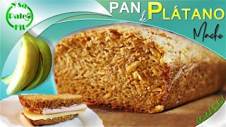 Cómo hacer Pan de PLÁTANO MACHO Verde SIN GLUTEN NUECES NI SEMILLAS 💪Fuente de ALMIDÓN RESISTENTE [upl. by Erreit]