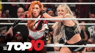 Top 10 Monday Night Raw moments WWE Top 10 April 22 2024 [upl. by Oibaf]