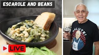 Escarole and Beans Recipe by Pasquale Sciarappa [upl. by Yrnehnhoj503]