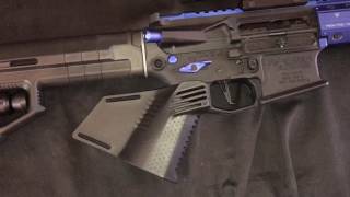 Strike Industries SI Megafin Featureless Grip for AR15 RifleCarbines [upl. by Penn]