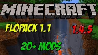 Minecraft Mod Pack  FloPack 145 v11  RPG STYLE 20 mods [upl. by Sprage]