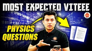 VITEEE 2024  Top Expected Questions From Physics amp English  Shreyas Sir [upl. by Ardie]