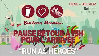 Départ du Beer Lovers Marathon [upl. by Guarino572]