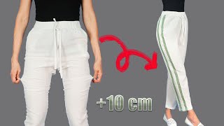 How to upsize a tight pants by 10 cm to fit you perfectly [upl. by Laroc]