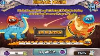 Dragon City Dinosaur Island  Brontosaurus  TRex Dragon Preview Part 1 [upl. by Henebry718]