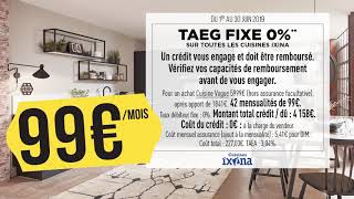 Votre cuisine équipée Ixina à 99€mois avec Franfinance – Ixina France [upl. by Lilas5]