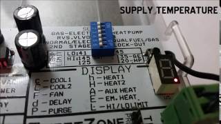 SmartZone 2L Temperature Display  Simple HVAC zone controls with sofisticated features [upl. by Idissac745]