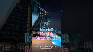 Marriott Marquis Downtown Houston terrastravels [upl. by Hedvige]