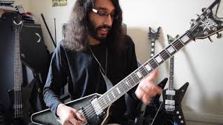 How Abbath Plays Immortal  Tyrants  Guitar Riff Lesson [upl. by Amaso]