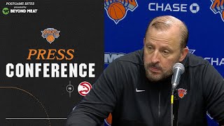 Tom Thibodeau  New York Knicks Postgame Press Conference  October 27 2023 [upl. by Aled177]