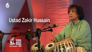 Ustad Zakir Hussain at Bengal Classical Music Festival 2015 [upl. by Itnavart]