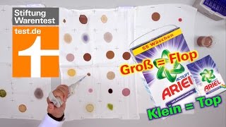 Test Colorwaschmittel Ariel mal top mal flop [upl. by Licha74]