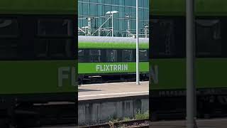 Flixtrain fährt Rückwärts [upl. by Matland]