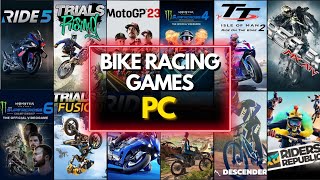 TOP 25 Best Bike Racing Games For PC 2024 [upl. by Trebeh]