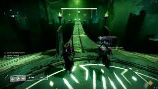 Crotas End Raid  Cross the Bridge Challenge quotPrecarious Balancequot Challenge Mode [upl. by Elyrehc]