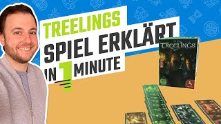 Treelings Spielüberblick in nur 1Minute Spiel Anleitung [upl. by Foley]