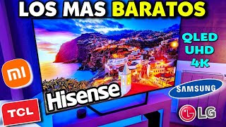 los 7 MEJORES TELEVISORES CALIDAD PRECIO para COMPRAR 2024  Los Mejores Smart TV BARATOS [upl. by Niloc239]