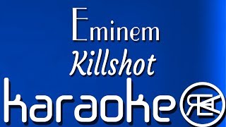 Eminem  Killshot  Karaoke Instrumental Lyrics eminem disses mgk [upl. by Ishmael]