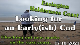 Sea Fishing UK Beach East Coast  Easington  Learn To Sea Fish UK  Beach Casting  Fishing [upl. by Zollie]