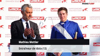 Mathieu Mottier entraîneur de Idola Vendredi 1er mars à ParisVincennes [upl. by Sucramat]